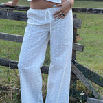 Bambi Eyelet Pants - Fenity