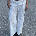 Bambi Eyelet Pants - Fenity