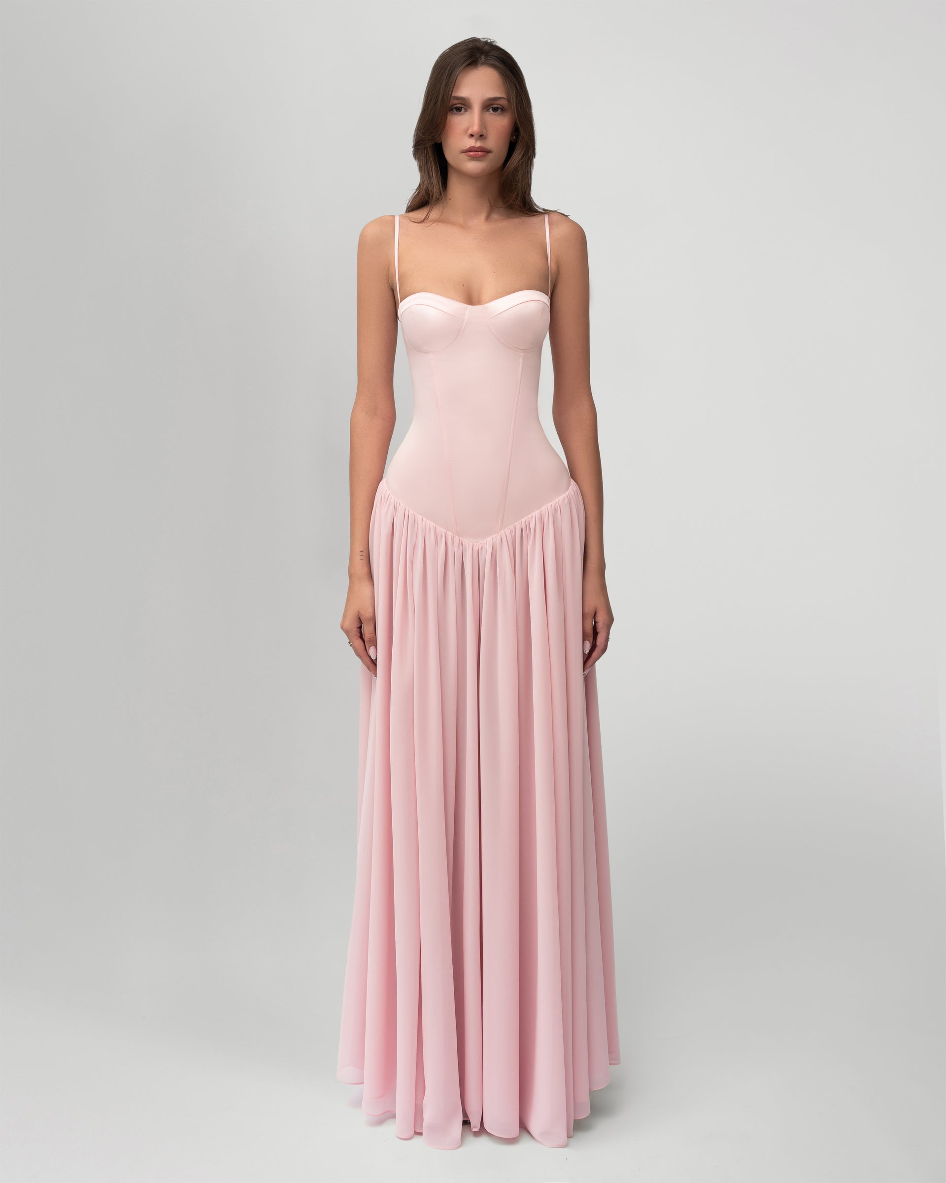 white long dress Amelia Dress