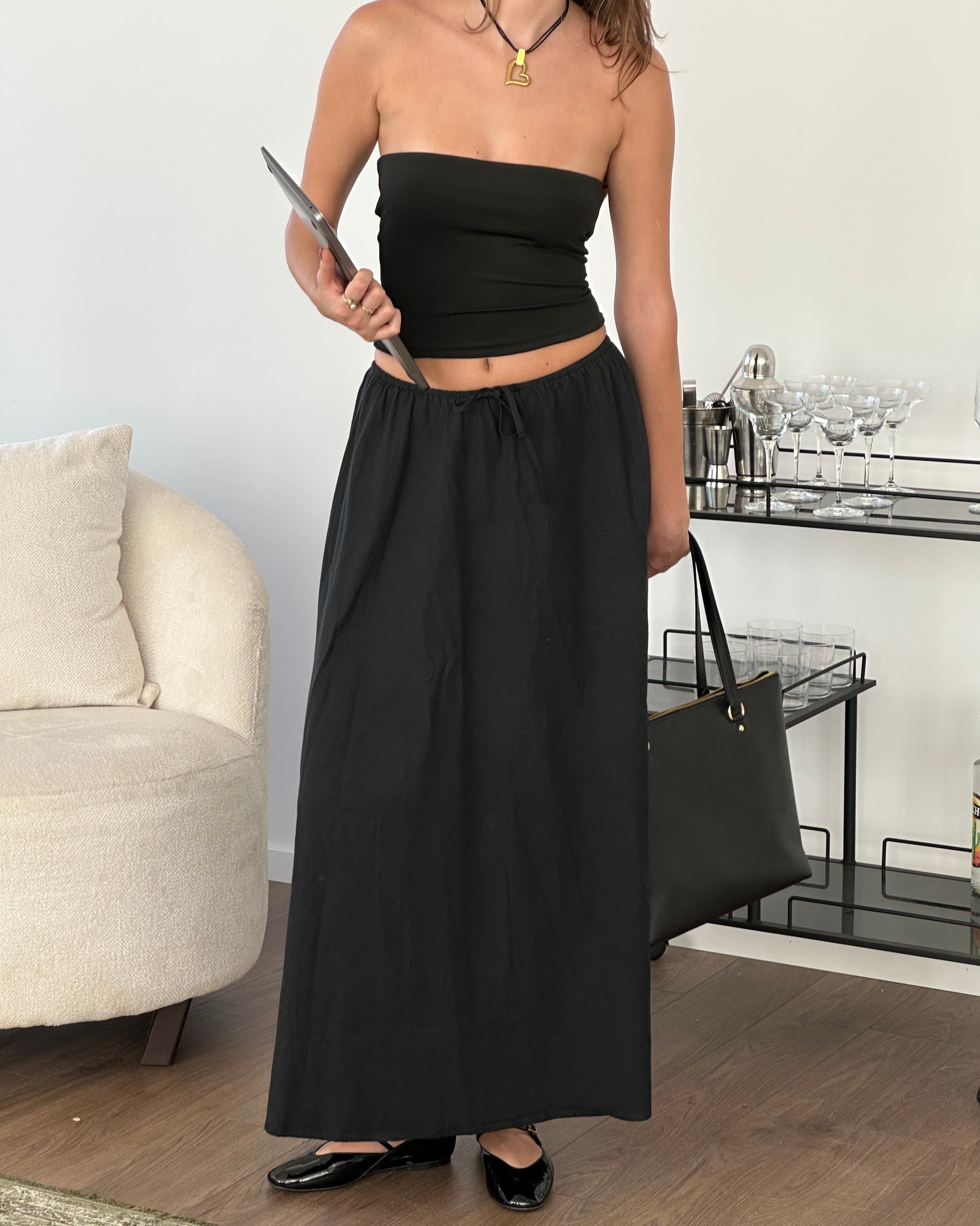 Eden Black Skirt - Fenity