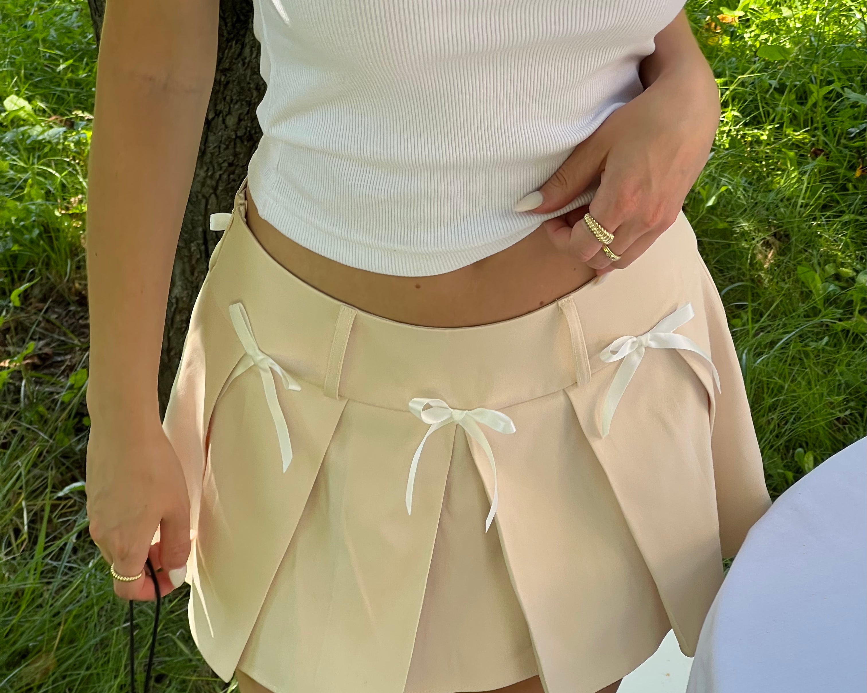 Bow Skirt - Fenity