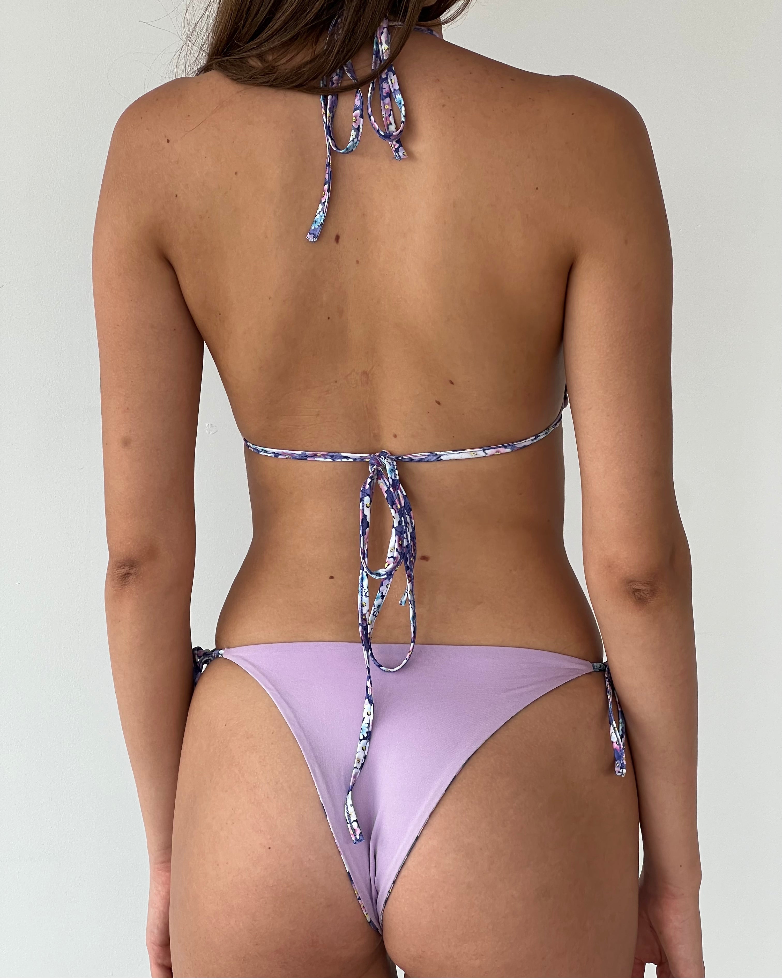 Lila Bikini Top - Reversible - Fenity