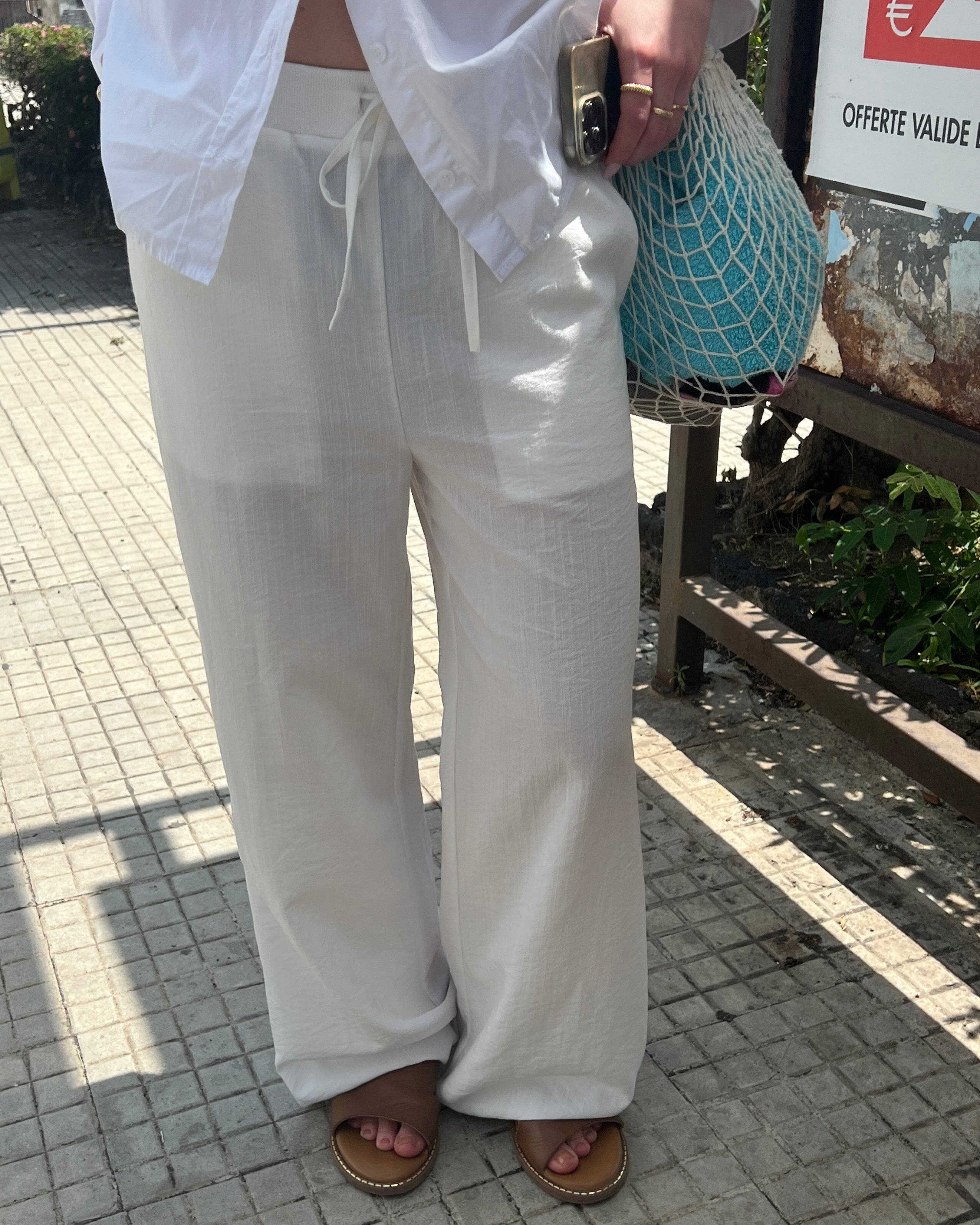 Daily Linen Pants - Fenity